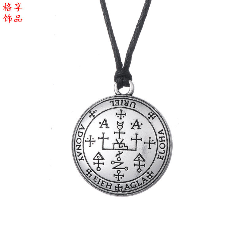 Wholesale Hip-Hop Gothic Archangel Enoch Necklace